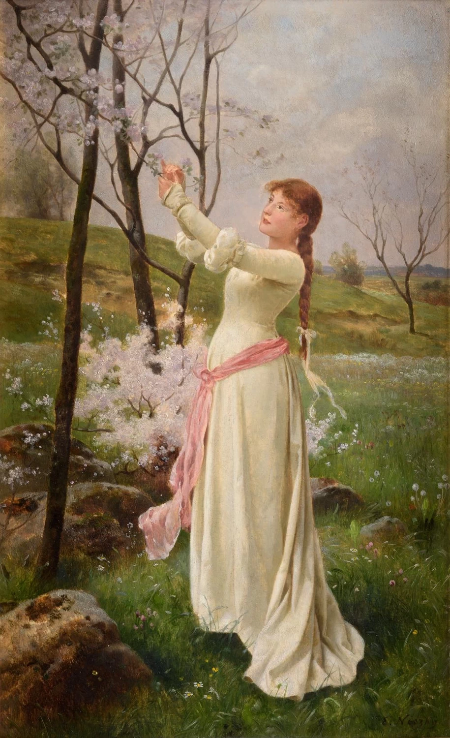 Eduard Niczky - Il pergolato del giardino